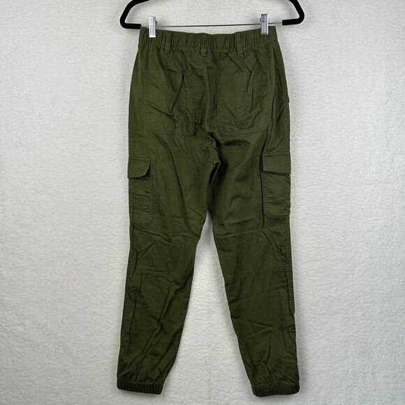 Gap Girlfriend Jogger Cargo Pants Womens 4 Green Hiking Active Outdoor Casual - Picture 8 of 9